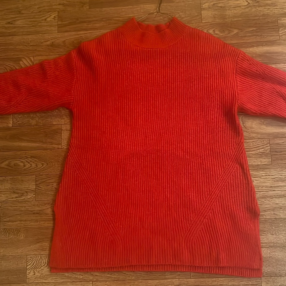 Old Navy size Large Petite sweater perfect length for leggings.#Christmas